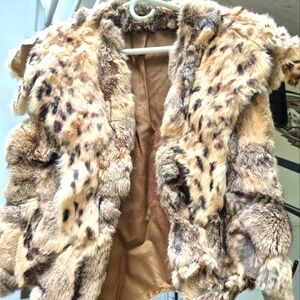 Rabbit Fur Vest, Stunning!